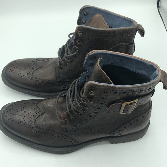 Gordon Rush Argyle Wingtip Lace-Up Boot NWOT main image 7